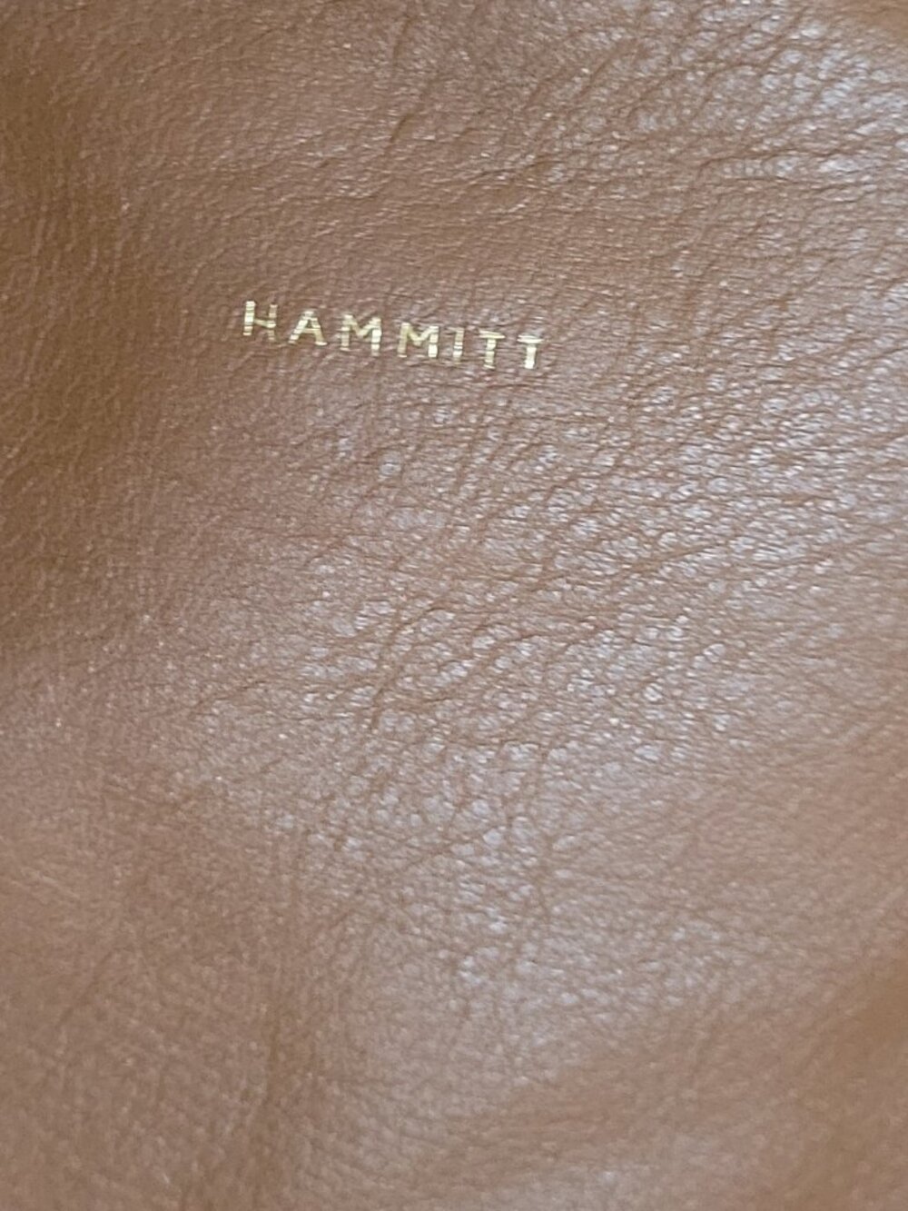 Hammitt Daniel Medium Leather Crossbody Satchel Bag in Mahogany Pebble - Picture 10 of 13